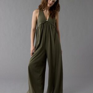 AE Sunchaser Knit V-Neck Jumpsuit